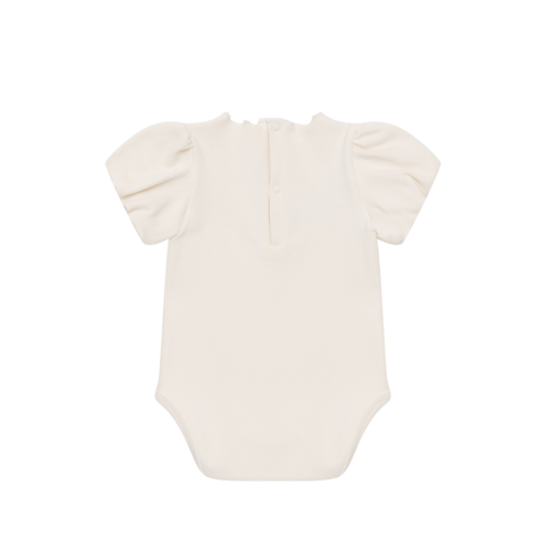 Donsje Romper met korte pofmouw