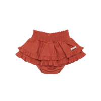 Vaibi Linen Bloomers | Rosewood