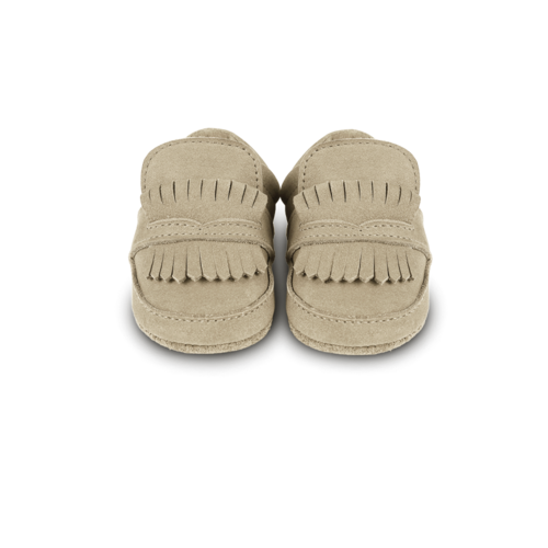 Donsje Baby schoentje in bruin suède