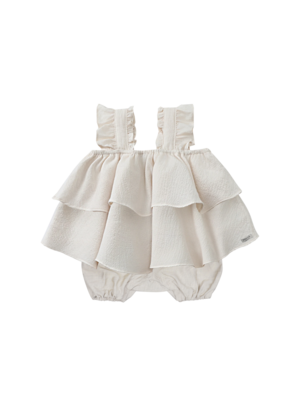 Donsje Elowen Playsuit | Warm White