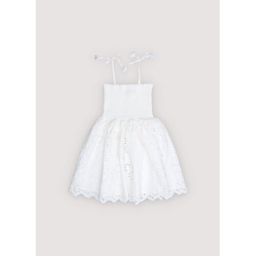 the new society Wit jurkje met opengewerkte details