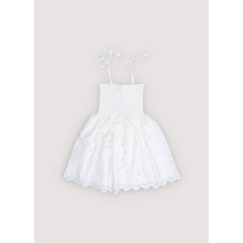 the new society Wit jurkje met opengewerkte details