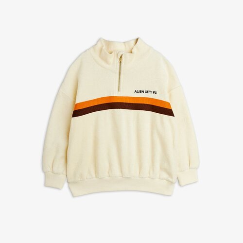 Mini Rodini Badstof sweater met rits