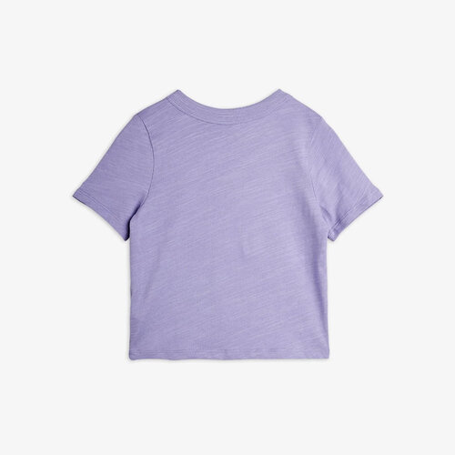 Mini Rodini Paars t-shirt met opdruk