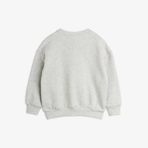 Mini Rodini Grijze trui met ogen