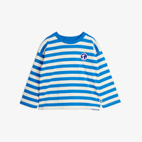 Earth Stripe Ls Tee | Blue