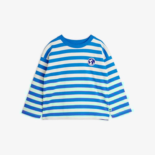Mini Rodini Blauw gestreepte longsleeve