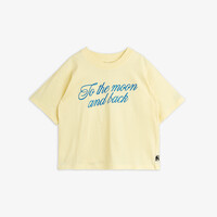 To The Moon Ss Tee | Yellow