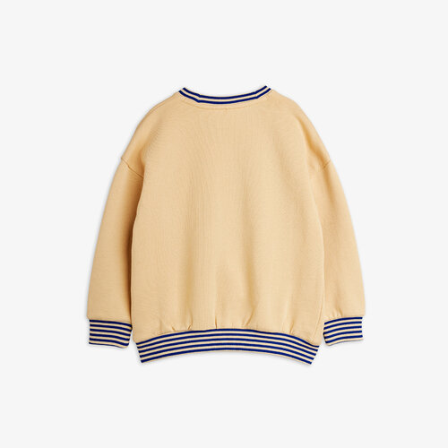 Mini Rodini Bruin sweatshirt met voetbal