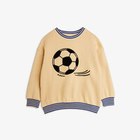 Football Chenille Sweatshirt | Beige