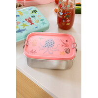 Stainless Steel Lunchbox Coral Ocean - Small