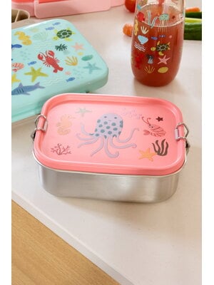 Rice Stainless Steel Lunchbox Coral Ocean - Small