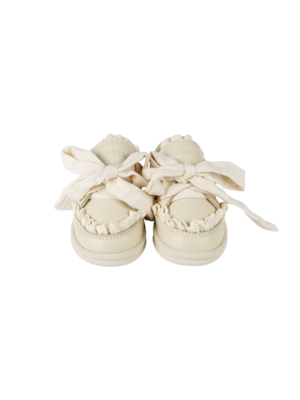 Donsje Wisel Sneakers | Cream Leather Donsje Wisel Sneakers | Cream Leather