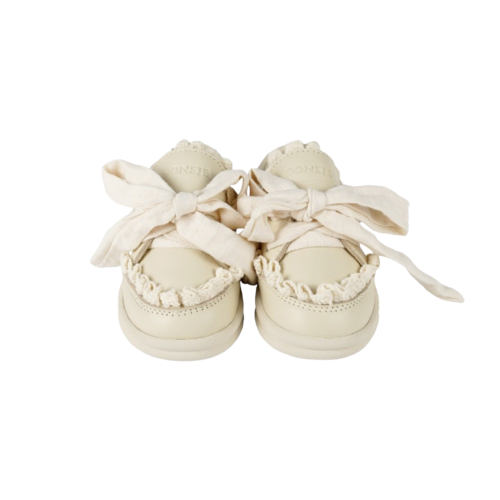 Donsje Wisel Sneakers | Cream Leather Donsje Wisel Sneakers | Cream Leather