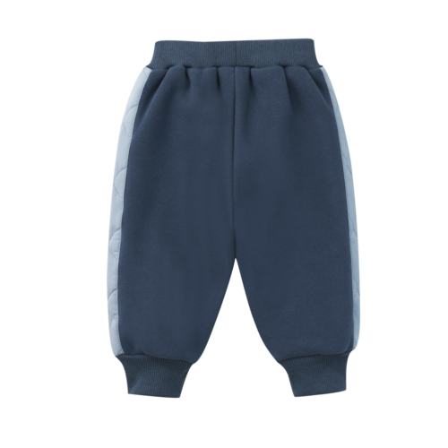 Donsje Blauw broekje met elastische taille Donsje Blauw broekje met elastische taille