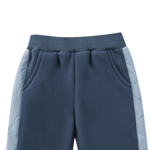 Donsje Blauw broekje met elastische taille Donsje Blauw broekje met elastische taille