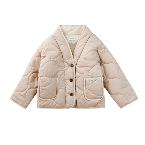 Donsje Gewatteerd roze jasje Donsje Gewatteerd roze jasje