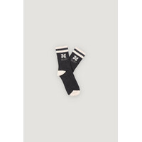 TNS Logo Socks Dark Grey Melange