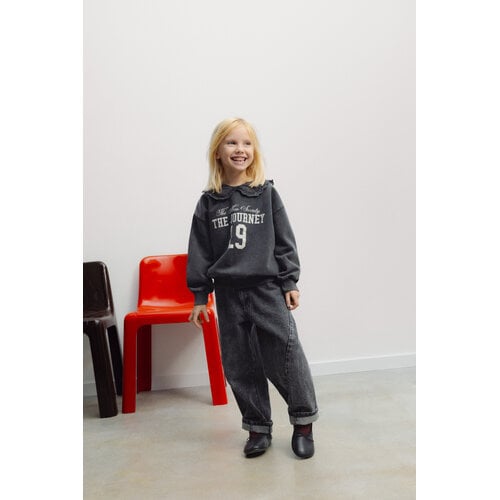 the new society Sweater met kraagje