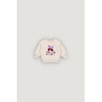 TNS Logo Baby Sweatshirt Whisper White Melange