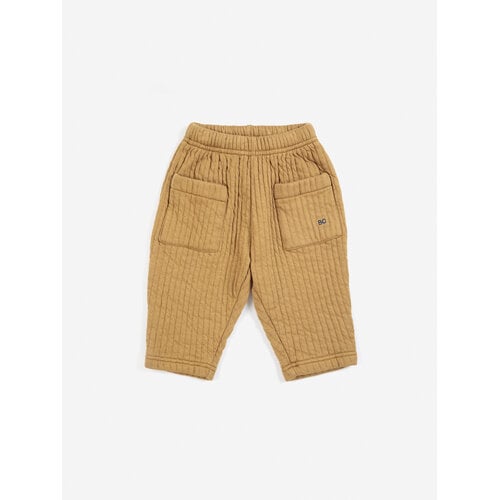 Bobo Choses Bc Quilted Jogging Pants | Khaki Bobo Choses Bc Quilted Jogging Pants | Khaki