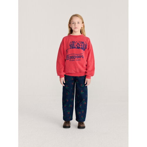 Bobo Choses Rode sweater met opdruk
