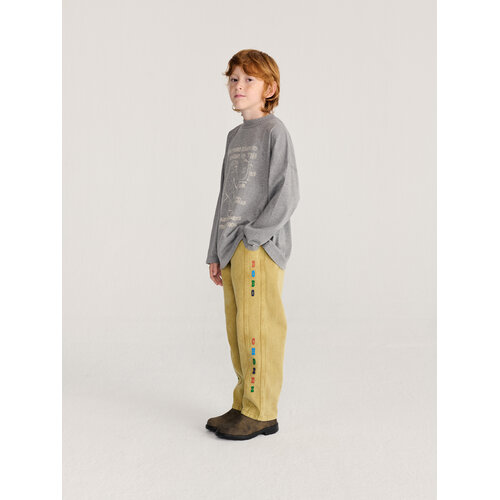 Bobo Choses Stoere denim broek in khaki
