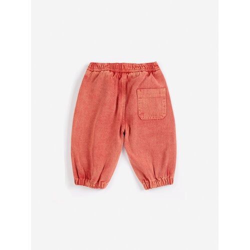 Bobo Choses Stoere rode baby denim broek Bobo Choses Stoere rode baby denim broek