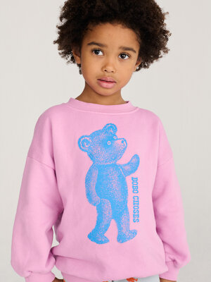 Bobo Choses Softpaw Monster Sweatshirt | Pink