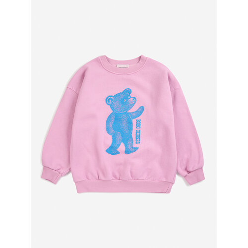 Bobo Choses Roze sweater met opdruk Bobo Choses Roze sweater met opdruk