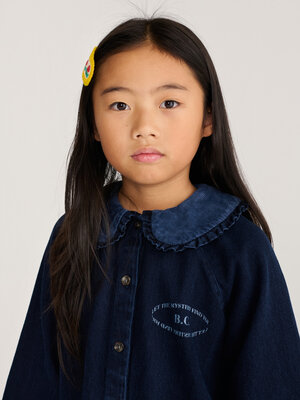 Bobo Choses Mystery Bc Denim Blouse | Midnight Blue
