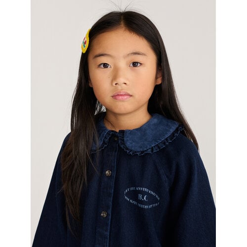 Bobo Choses Mystery Bc Denim Blouse | Midnight Blue