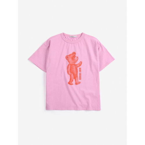 Bobo Choses Roze t-shirt met opdruk