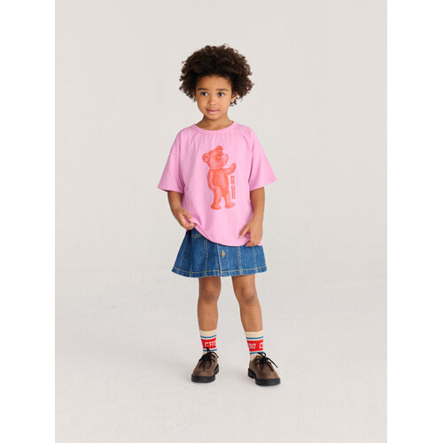 Bobo Choses Roze t-shirt met opdruk