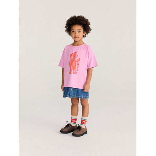 Bobo Choses Roze t-shirt met opdruk