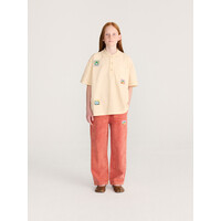 Taxi Saurus Tag Twill Pants | Red
