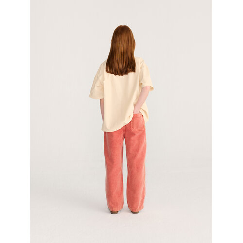 Bobo Choses Stoere rode denim broek