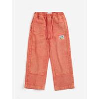 Taxi Saurus Tag Twill Pants | Red