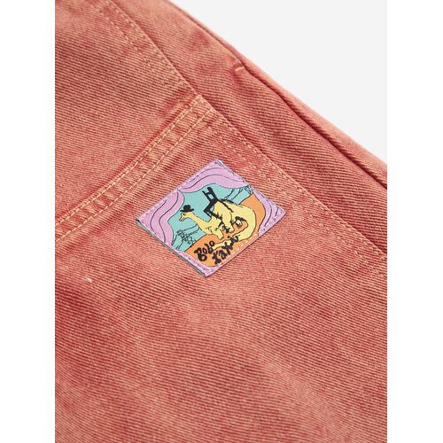 Bobo Choses Stoere rode denim broek