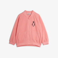 Penguin Emb Microfleece Jacket | Pink