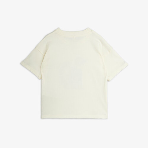Mini Rodini Off-white t-shirt met stinkdier
