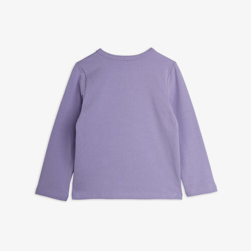 Mini Rodini Paarse longsleeve met viooltjes Mini Rodini Paarse longsleeve met viooltjes