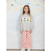 Violas Panel Sweatshirt | Grey Melange