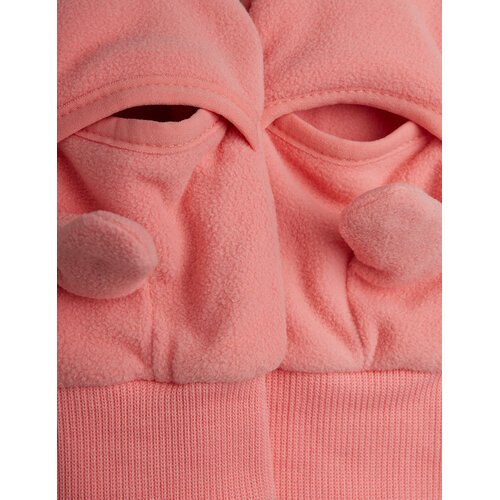 Mini Rodini Roze fleece wanten met pinguïn Mini Rodini Roze fleece wanten met pinguïn