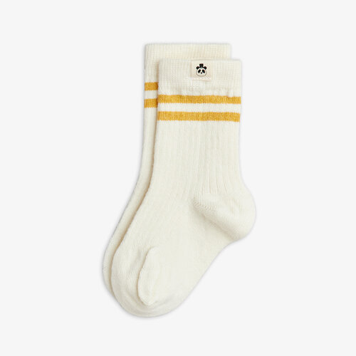 Mini Rodini Off-white sokken met wol Mini Rodini Off-white sokken met wol