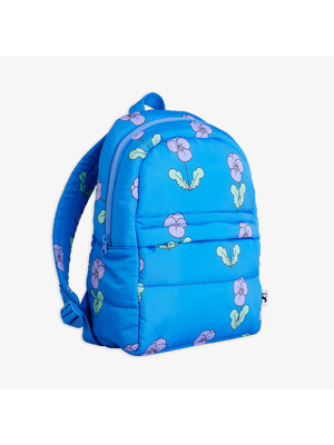 Mini Rodini Violas Aop Padded Backpack | Blue