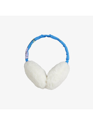 Mini Rodini Faux Fur Ear Muffs | Off-White Mini Rodini Faux Fur Ear Muffs | Off-White