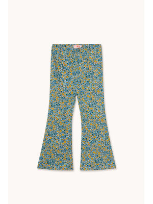 Tinycottons Flower Pattern Rib Pant
