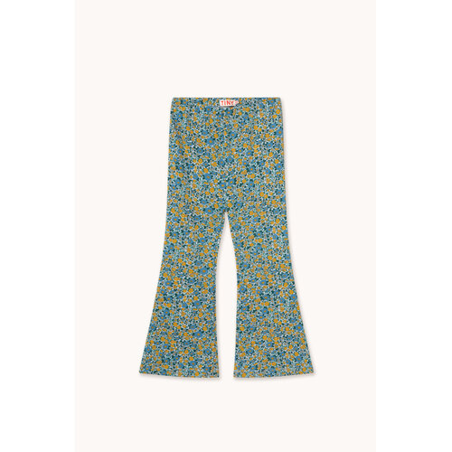 Tinycottons Flower Pattern Rib Pant