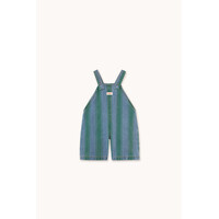 Retro Stripes Baby Denim Dungaree